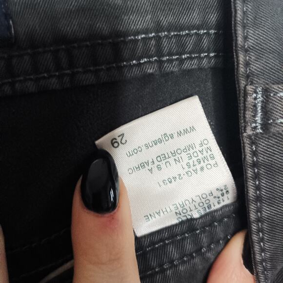 AG Matchbox Gray Jeans 29×31 Slim Straight - Picture 4 of 7